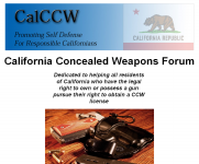 California Concealed Weapon (CCW) ForumThumbnail